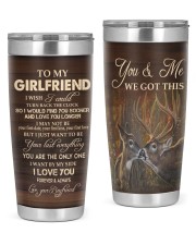 To My Girlfriend 20oz Tumbler front
