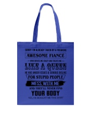 AWESOME FIANCE Tote Bag tile