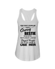 Crazy Bestie Ladies Flowy Tank tile