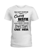 Crazy Bestie Ladies T-Shirt front