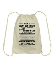 Lucky Son In Law - February Drawstring Bag tile