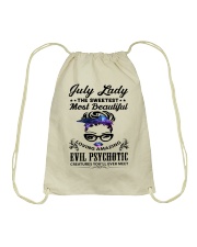 July Lady Drawstring Bag tile