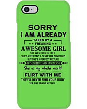 Gift for Boyfriend - July Phone Case tile