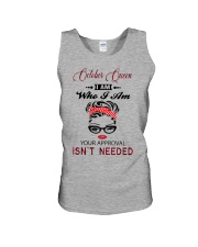 October Queen Unisex Tank tile