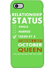 October Queen Phone Case tile