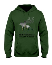 AND INTO THE FOREST Hooded Sweatshirt tile