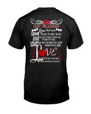 Gift for Fiance Classic T-Shirt back