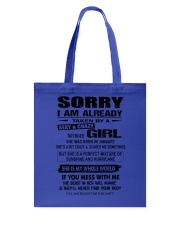 Gift for Boyfriend Tote Bag tile
