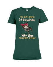 Grumpy Donkey Premium Fit Ladies Tee tile