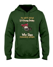 Grumpy Donkey Hooded Sweatshirt tile