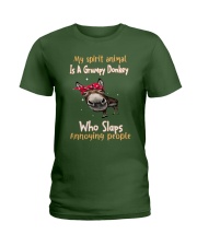 Grumpy Donkey Ladies T-Shirt tile
