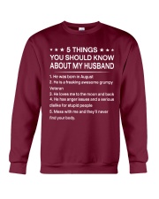 My Husband - August Crewneck Sweatshirt tile