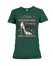 October Premium Fit Ladies Tee tile