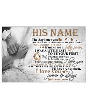 The day I met you 17x11 Poster front