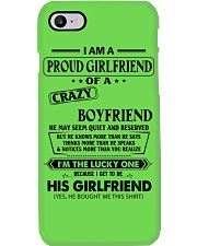 I Am A Proud Girlfriend Phone Case tile