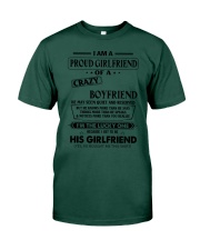 I Am A Proud Girlfriend Premium Fit Mens Tee tile