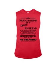 I Am A Proud Girlfriend Sleeveless Tee tile