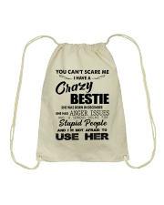 Crazy Bestie - December Drawstring Bag tile