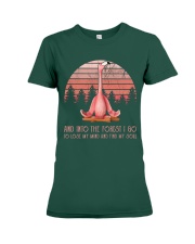 AND INTO THE FOREST Premium Fit Ladies Tee tile