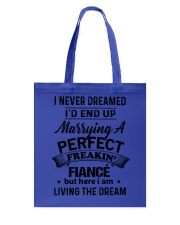 Gift for Fiancee Tote Bag tile