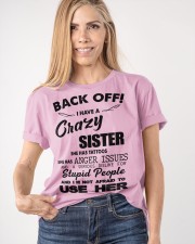 Crazy Sister Classic T-Shirt apparel-classic-tshirt-lifestyle-front-100