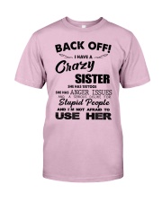 Crazy Sister Classic T-Shirt front