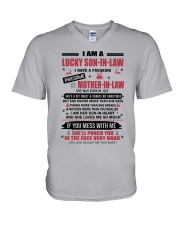 Lucky Son-in-law - July V-Neck T-Shirt tile
