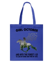 Girl October Tote Bag tile