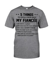 Gift for Fiance Classic T-Shirt front