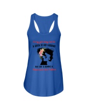 Every gir may not be a queen to her Husband Ladies Flowy Tank tile