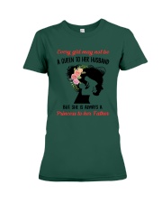 Every gir may not be a queen to her Husband Premium Fit Ladies Tee tile