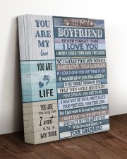 To my Boyfriend 11x14 Gallery Wrapped Canvas Prints aos-canvas-pgw-11x14-lifestyle-front-17