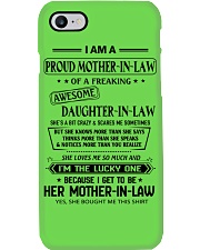 Mother in law of a freaking Daughter in Law Phone Case tile