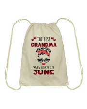 The best Grandma -June Drawstring Bag tile