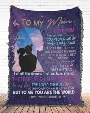 To my Mom 60x80 - Woven Blanket aos-woven-throw-blanket-60x80-lifestyle-front-04