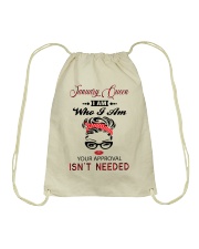 January Queen Drawstring Bag tile