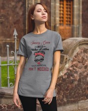 January Queen Classic T-Shirt apparel-classic-tshirt-lifestyle-06