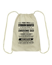 Gift for Daughter - February Drawstring Bag tile