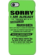 March Queen Phone Case tile