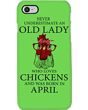 Old Lady Chickens - April Phone Case tile