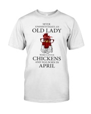 Old Lady Chickens - April Premium Fit Mens Tee tile