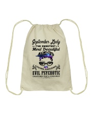September Lady Drawstring Bag tile