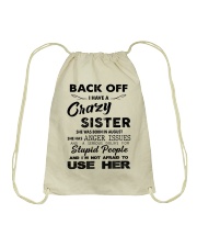 Sister - August Drawstring Bag tile