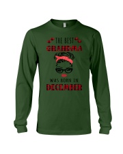The best Grandma -December Long Sleeve Tee tile