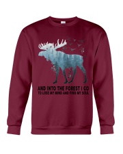 AND INTO THE FOREST Crewneck Sweatshirt tile