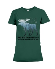 AND INTO THE FOREST Premium Fit Ladies Tee tile