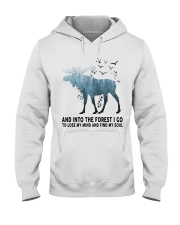 AND INTO THE FOREST Hooded Sweatshirt front