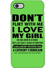 Gift for Boyfriend - October Phone Case tile