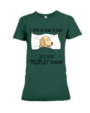 Golden Retriever Premium Fit Ladies Tee tile