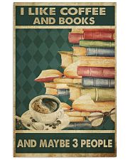 I Like Coffee and Books 11x17 Poster front